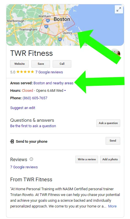 Narrow down the location